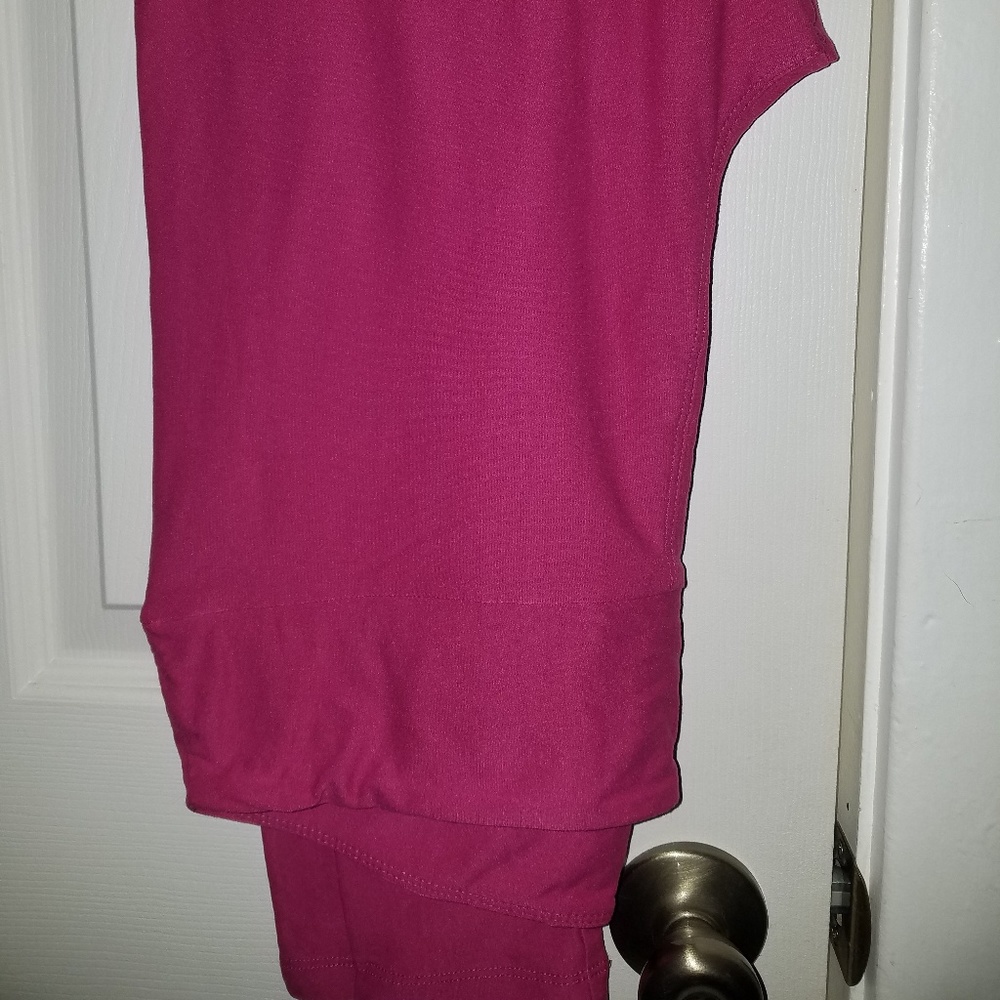 Pink Lularoe leggings